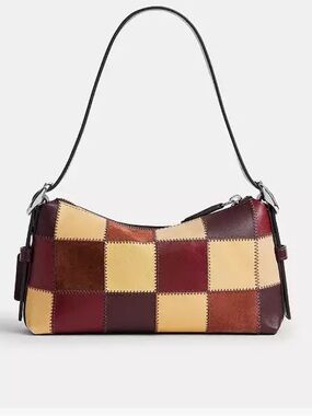 Coach Coachtopia Alter/Ego Small Slouchy Shoulder Bag in Dirty Chai Red/Orange N